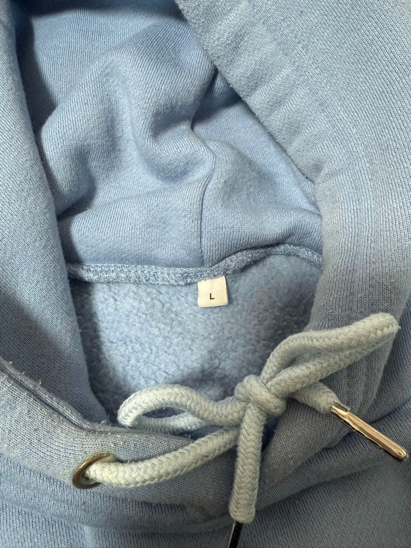 【訳アリ】PEOPLE1 フーディー 怪獣とゴースト パーカー Lサイズ 裏起毛