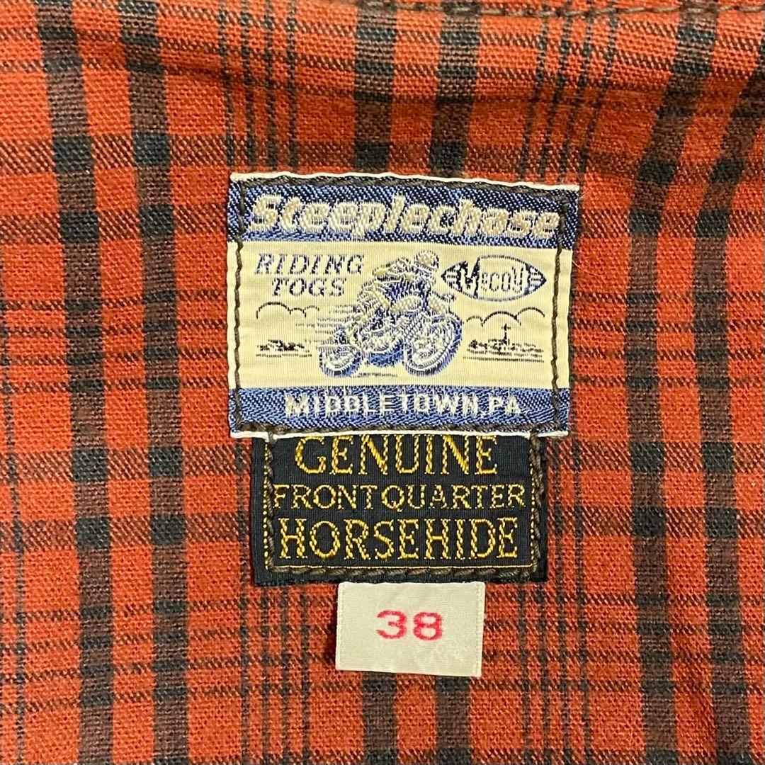 THE REAL McCOY's 旧マッコイズ STEEPLECHASE レザー