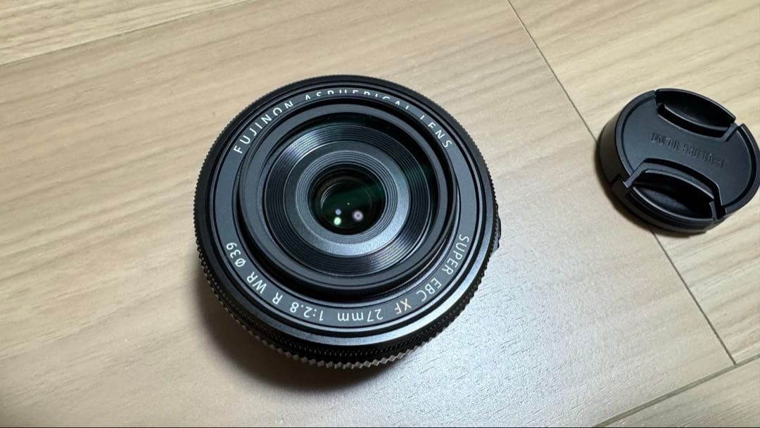 Fujifilm XF27mmF28R WR レンズ