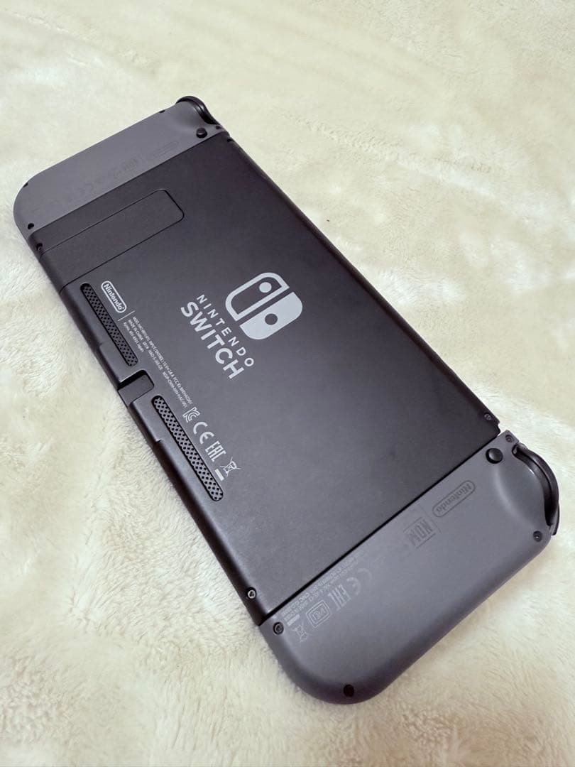 Nintendo Switch 本体 グレー 付属品あり、キャリーケース付き
