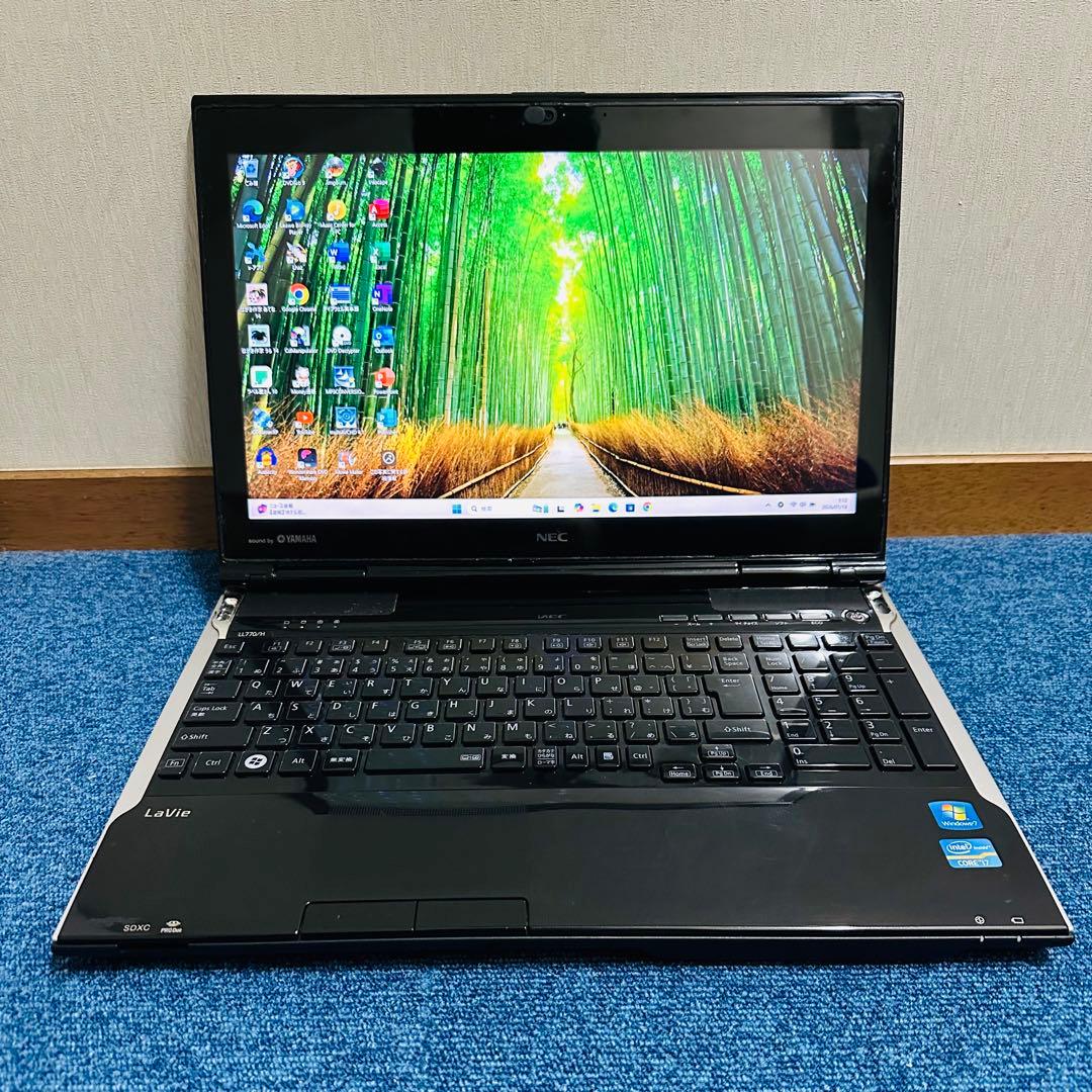 爆速！Core i7✨SSD✨ブルーレイ✨オフィス✨フルHD✨NEC✨ヤマハ