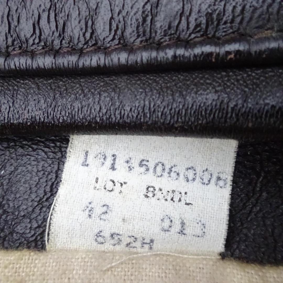 希少Schott ショット652H馬革ホースハイドライダーストラッカー襟付き42