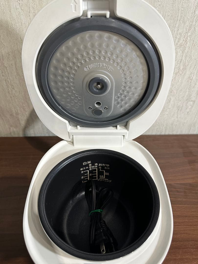 YAMAZEN マイコン炊飯ジャー 3合炊き YJR-DM051(W)