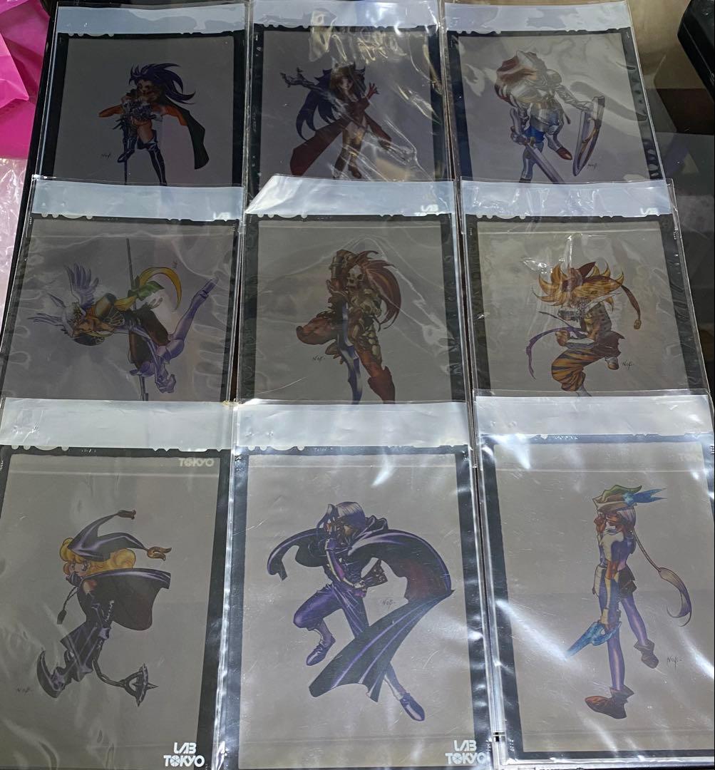 S*I様 聖剣伝説3イラスト（セル画？）セット 9枚