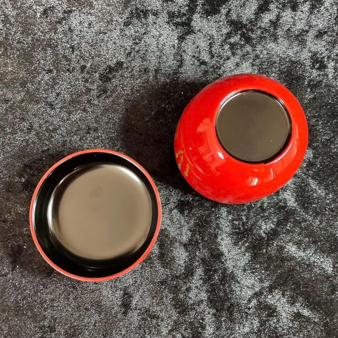 茶道具　棗 金色装飾