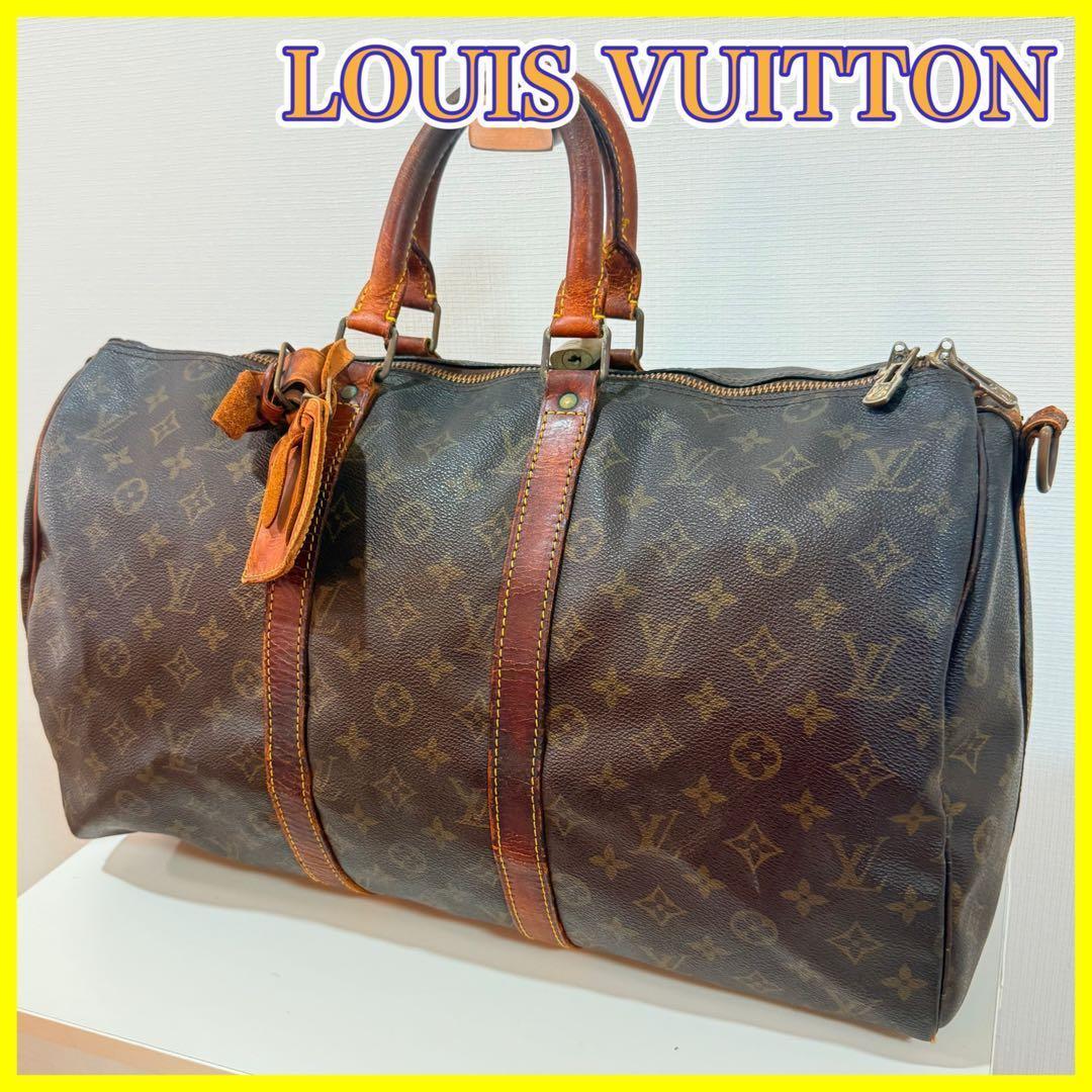 ■美品■LOUIS VUITTON ルイヴィトン モノグラム キーポル45