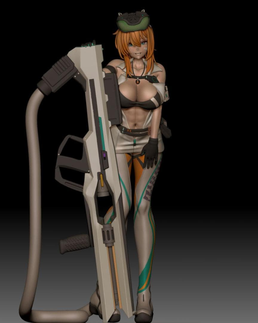 勝利の女神：NIKKE - マクスウェル (1/7) - ガレージキット