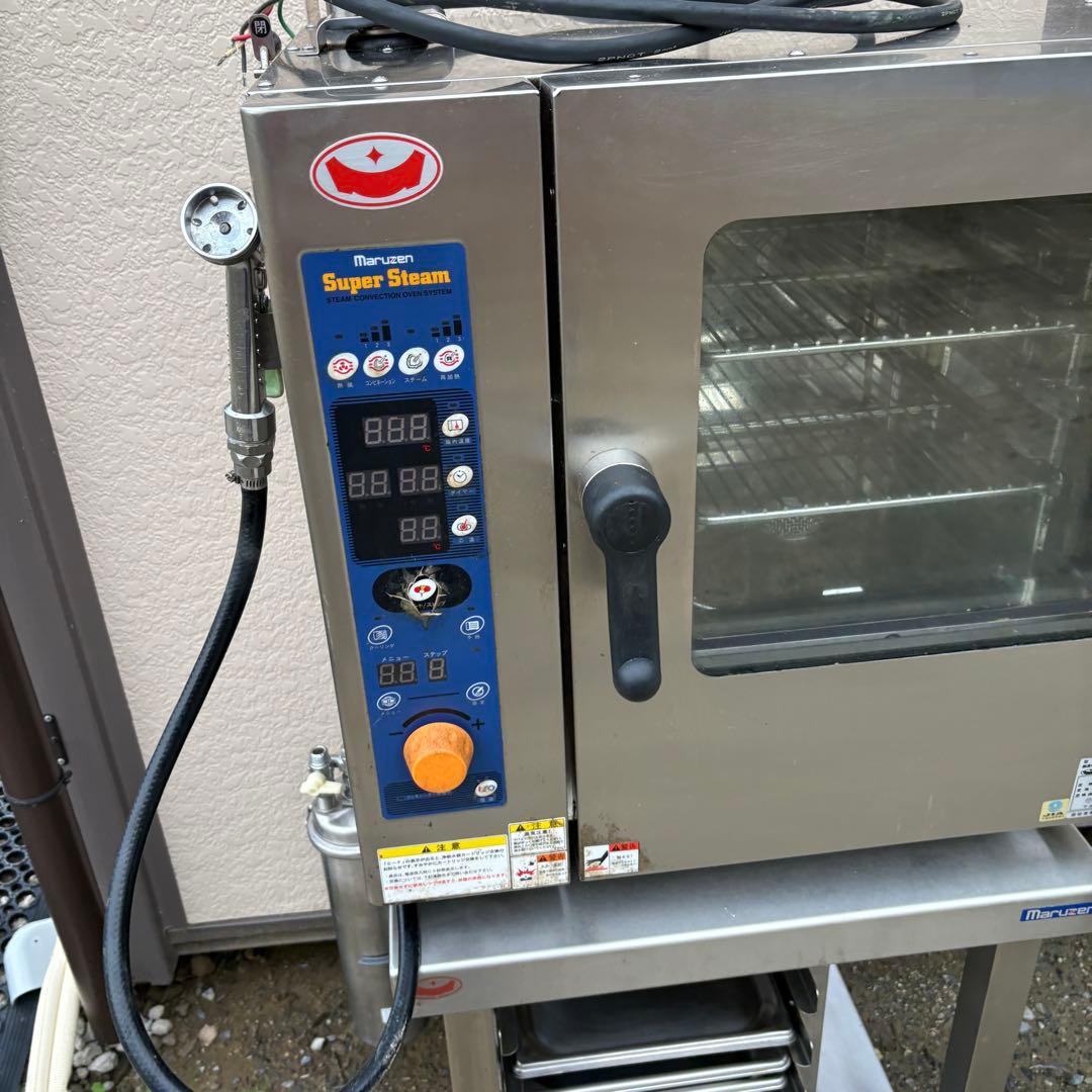 ★2016年製 スチームコンベクションオーブン SSC-04MSC 架台付き