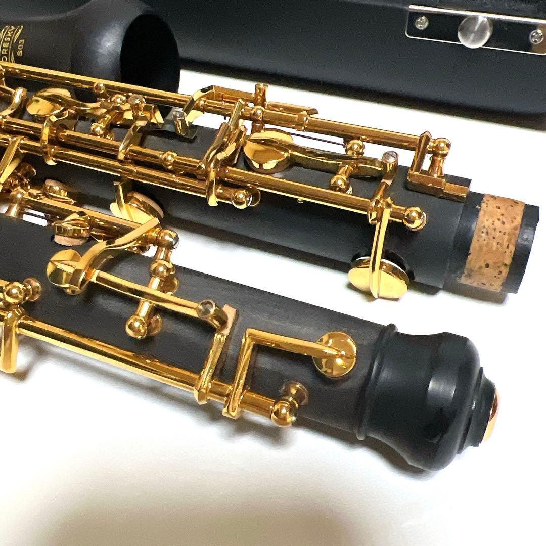 【未使用に近い】MORESKY S03 オーボエ　管楽器　　吹奏楽　樹脂製