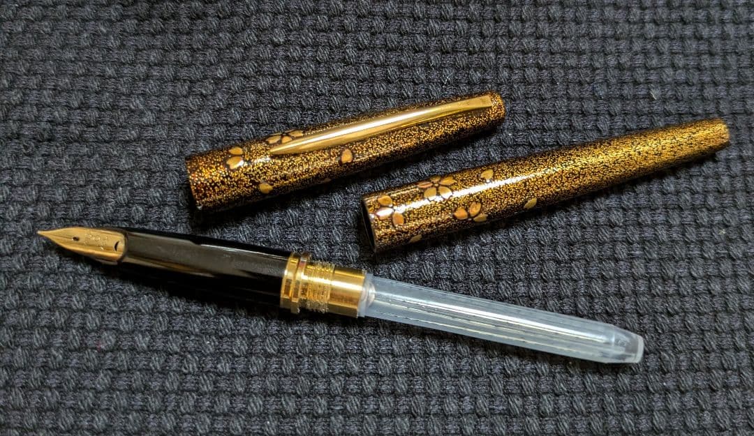 パイロットビンテージ蒔絵18金万年筆