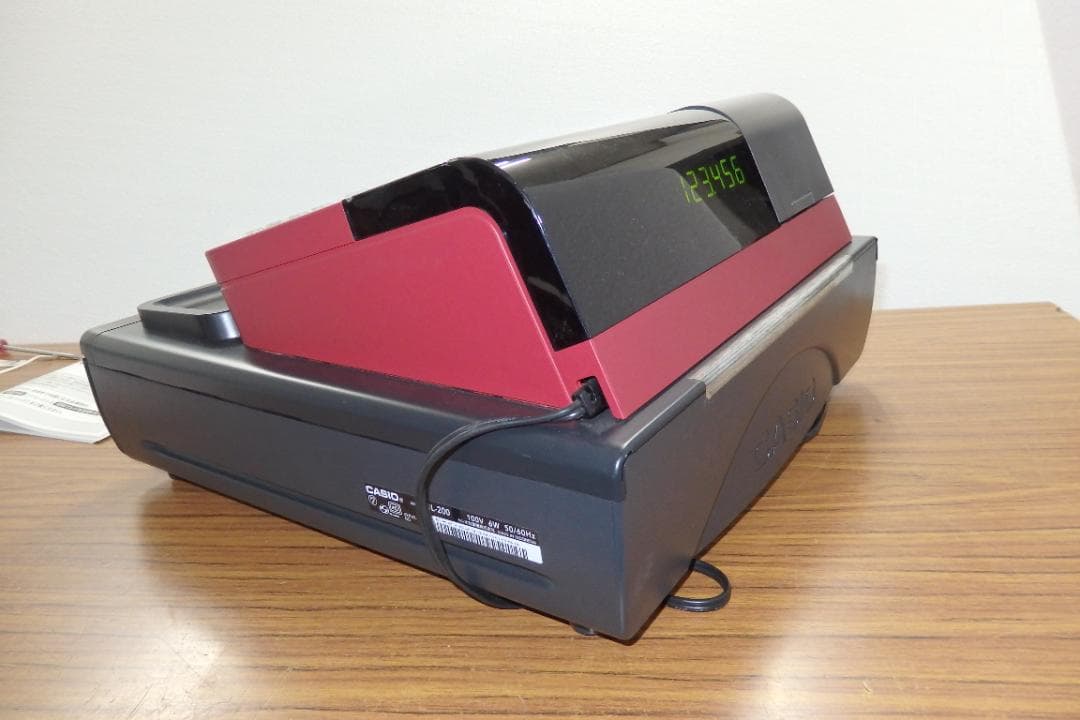 CASIO NL-200 8部門 レジスター 軽減税率 250826