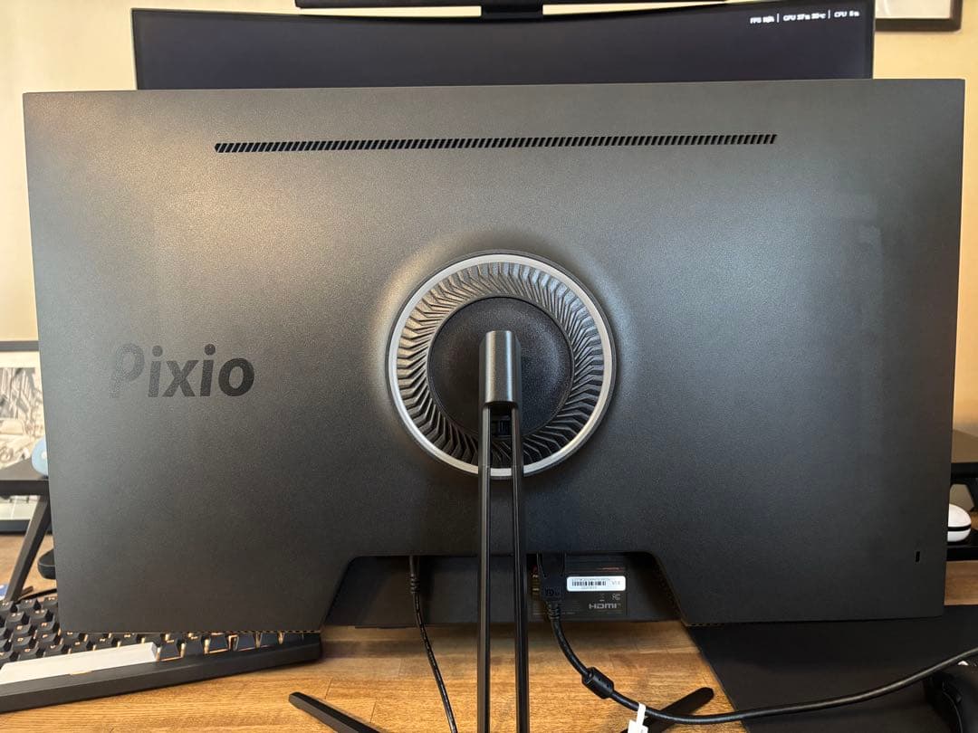 Pixio ゲーミングモニター27インチ WQHD PX278WAVE