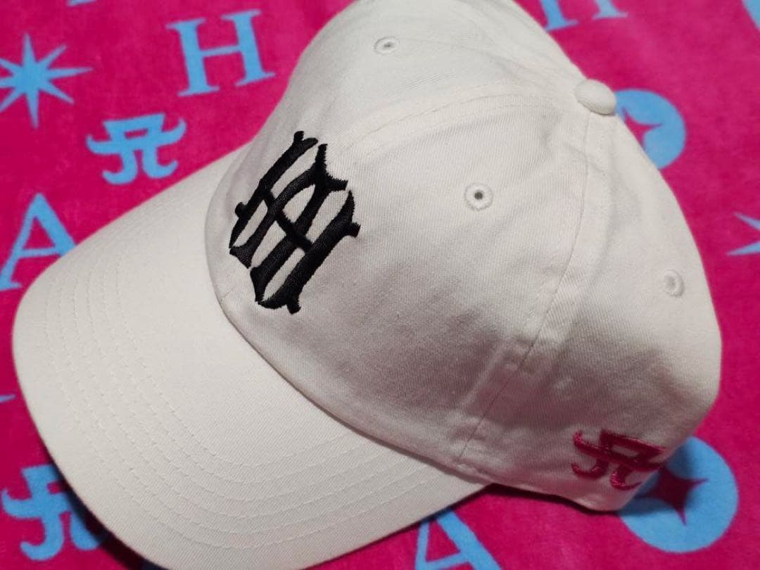 浜崎あゆみ× MFC STORE LOW CAP オフホワイト