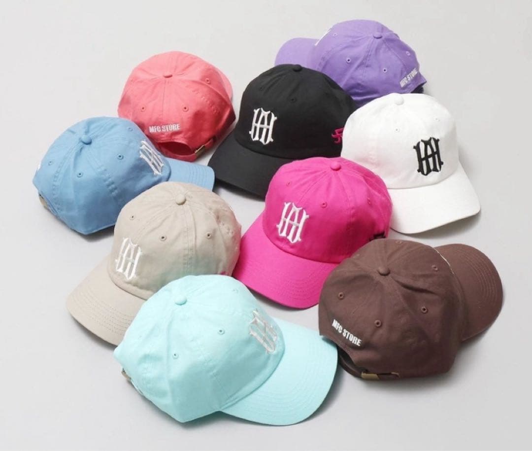 浜崎あゆみ× MFC STORE LOW CAP オフホワイト