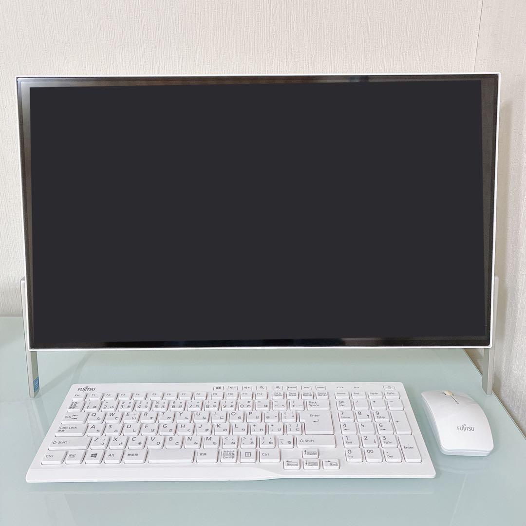 美品 大画面23型 富士通ESPRIMO FH52 B2 一体型PC パソコン