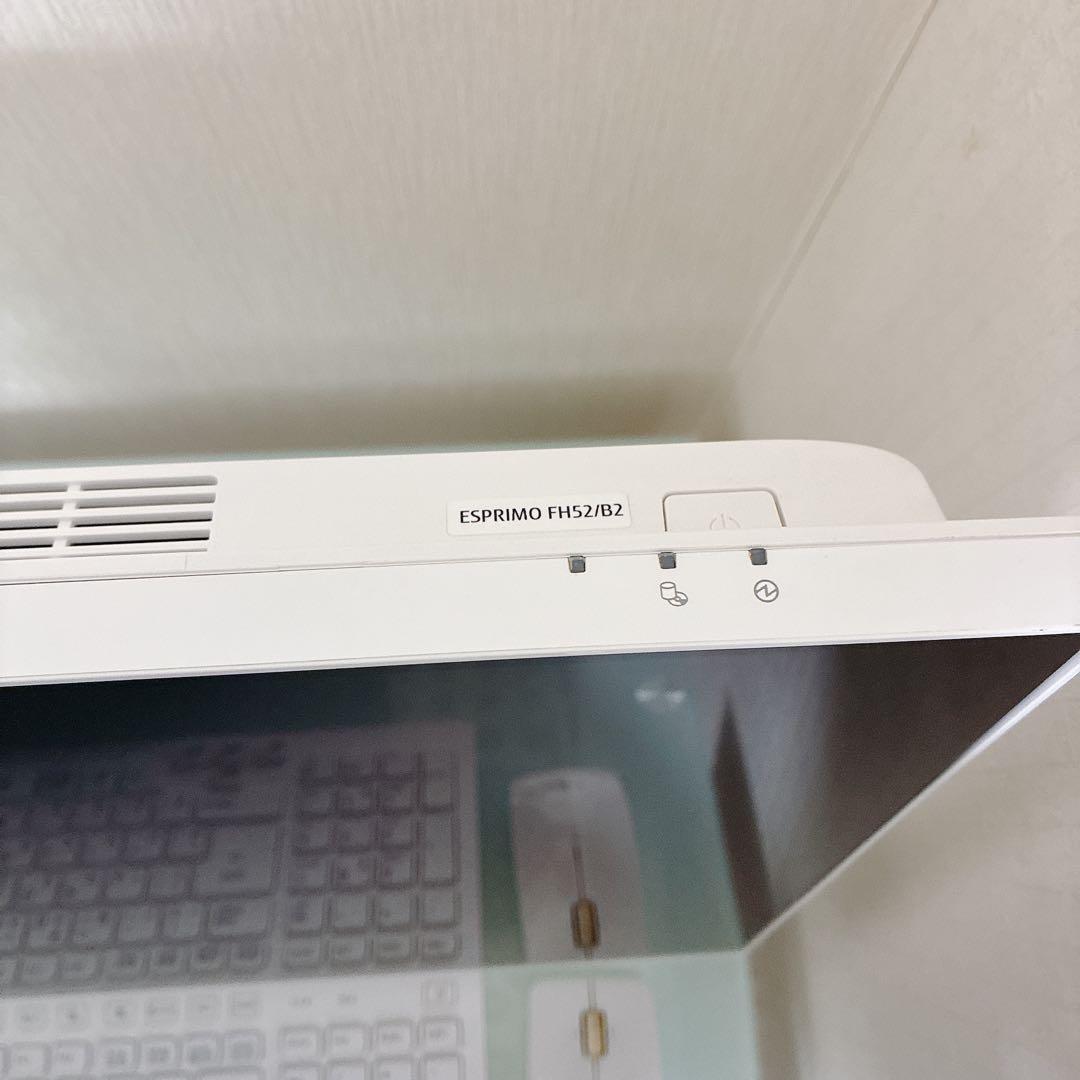 美品 大画面23型 富士通ESPRIMO FH52 B2 一体型PC パソコン