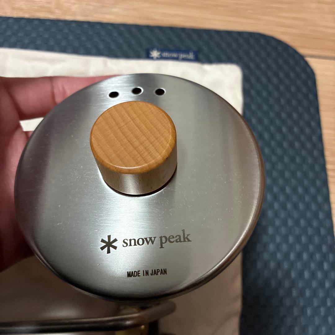  peak ステンレスケトル 収納袋付き