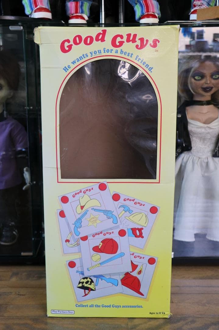 等身大 チャッキー グッドガイ人形用 グッドガイボックス ディスプレイケース