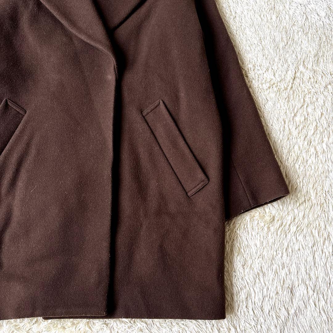 近年モデル　イエナ　MANTECO コクーンショートコート 38 ブラウン