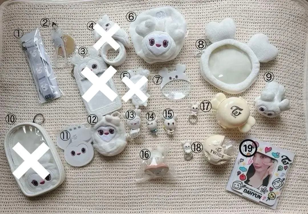TWICE ダヒョン ダブリー グッズ 17点セット