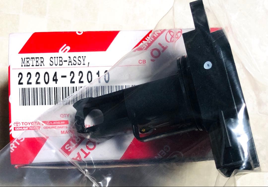 新品トヨタ純正部品エアフロメーター