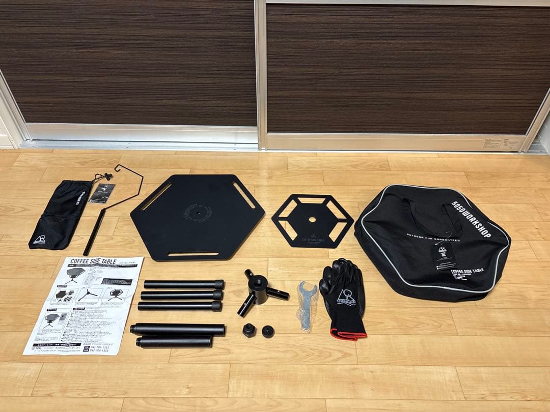 5050WORKSHOP コーヒーサイドテーブル　ランタンフックセット