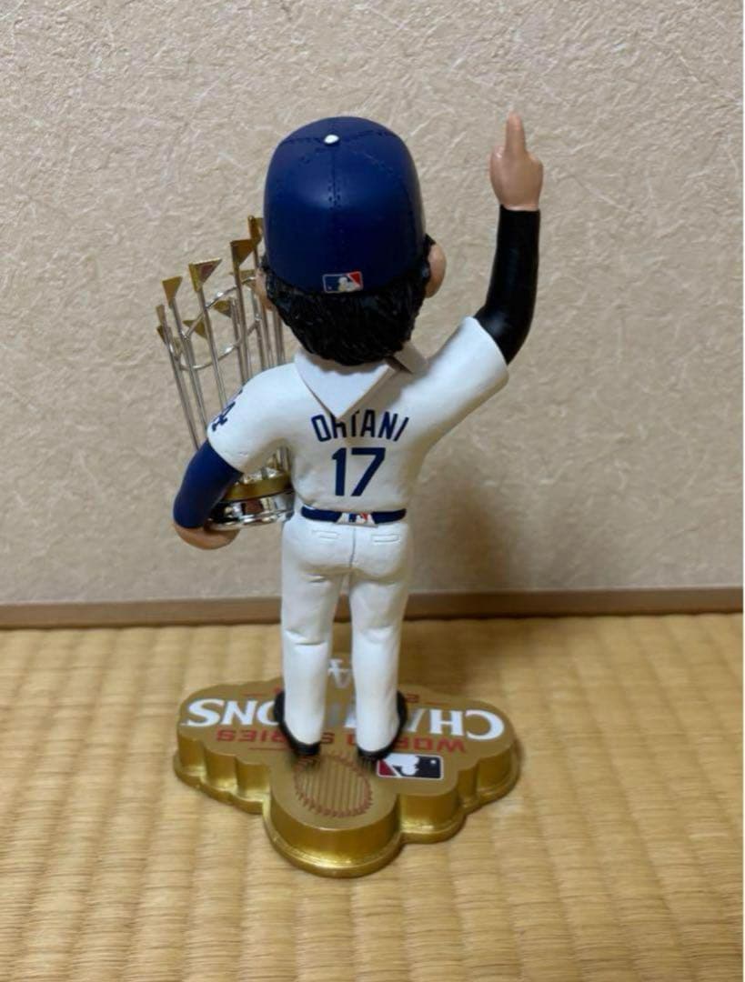 【限定品】大谷翔平 ボブルヘッド ドジャース MLB ワールドシリーズ優勝記念