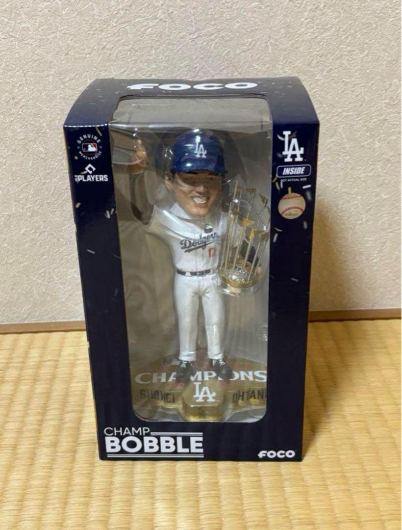 【限定品】大谷翔平 ボブルヘッド ドジャース MLB ワールドシリーズ優勝記念