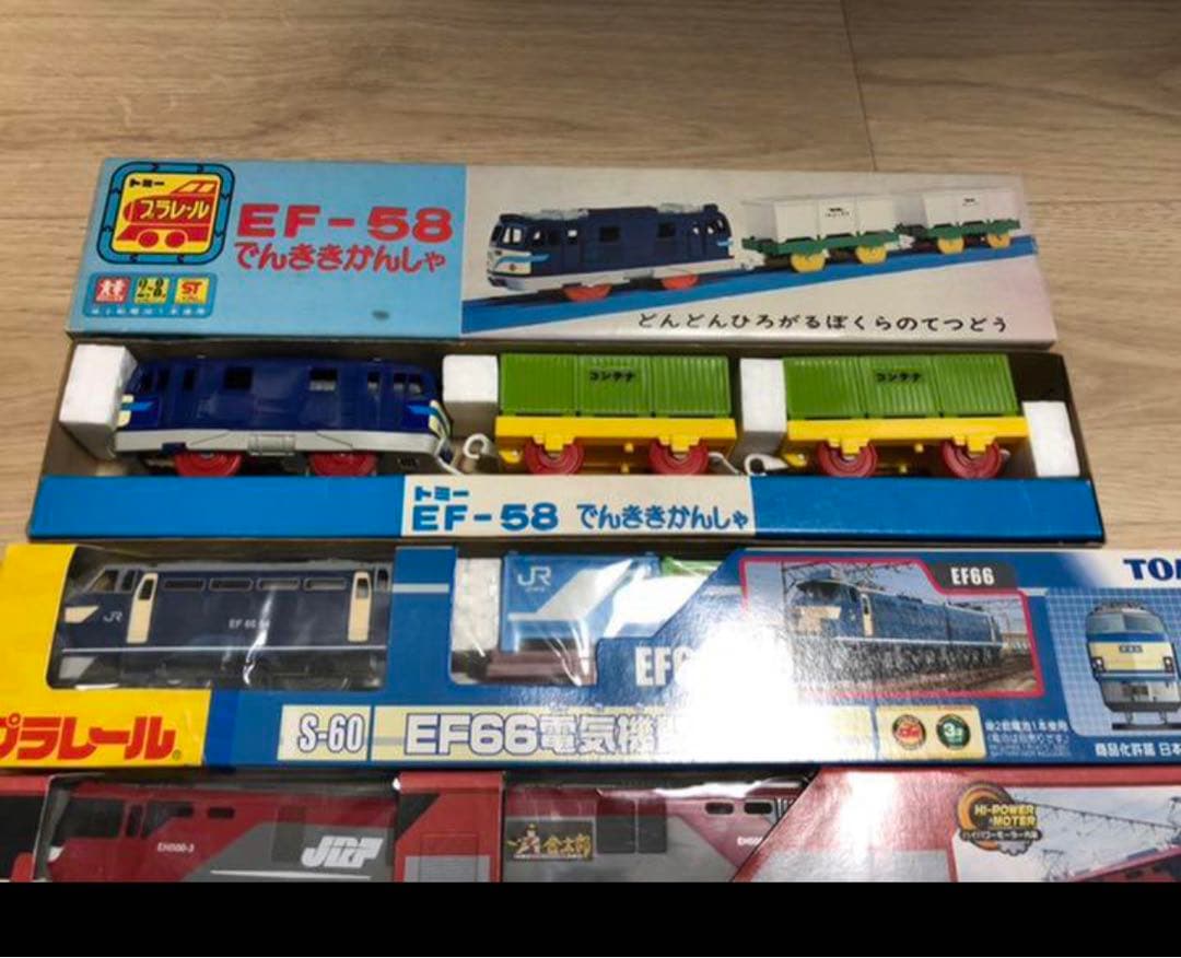 プラレール EF-58でんききかんしゃ　EH500 EF210 EF59 A