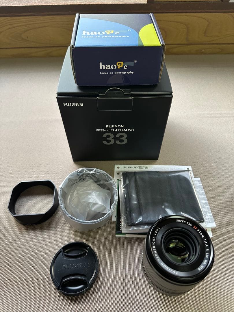 フジフィルム　FUJIFILM XF33mmF1.4 R LM WR おまけ付き