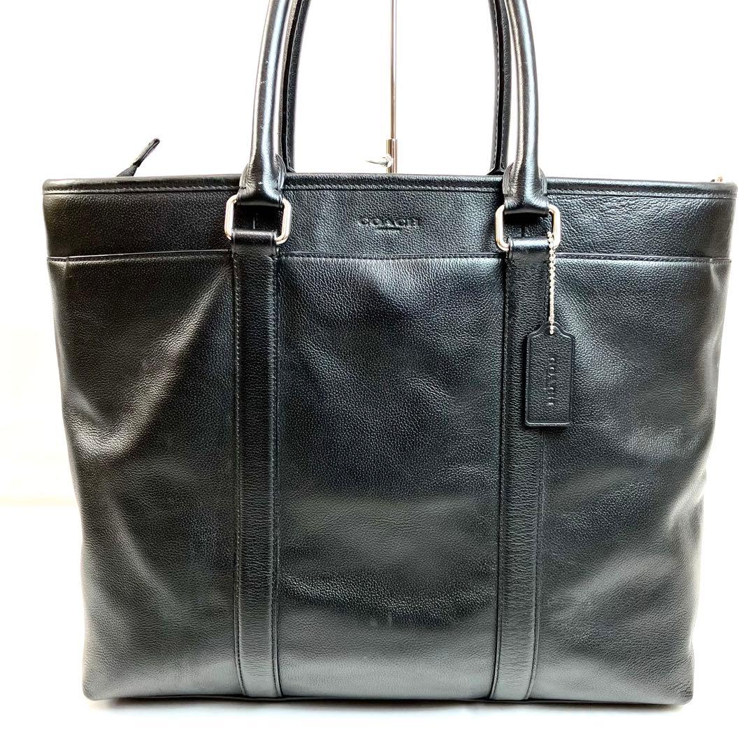 【美品】コーチ　メトロポリタン　ブリーフケース 2way A4 ブラック