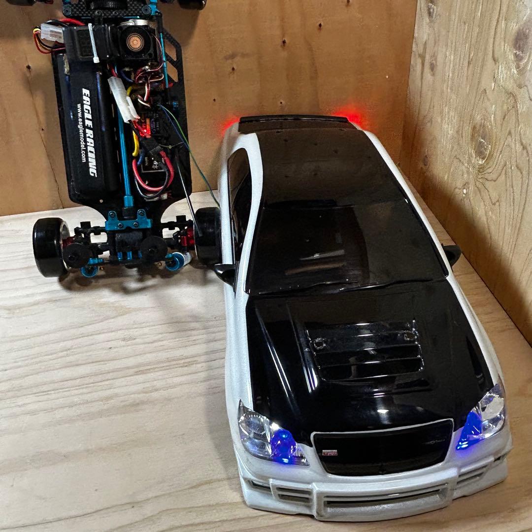 タミヤ TT-01 クラウン TT01 DRIFT V2 フロントモーター仕様