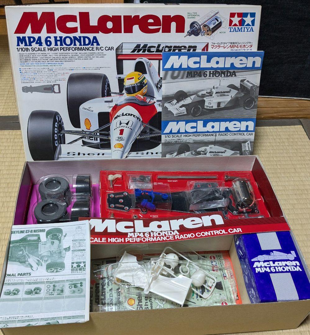 貴重当時物　1/10 McLaren MP4/6 Honda ラジコンカー未使用