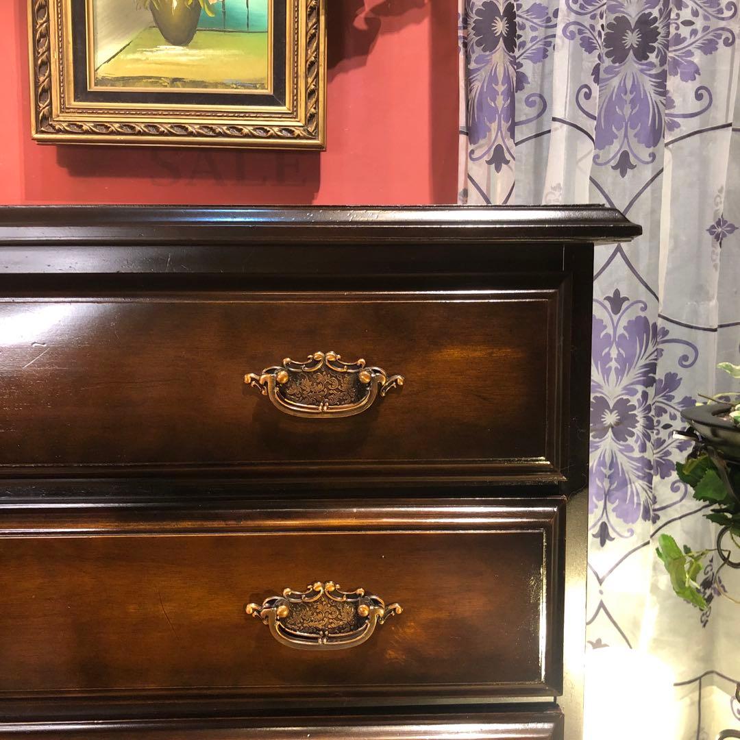 sale JPN 和製　アンティーク　４段　チェスト　かキャビネット