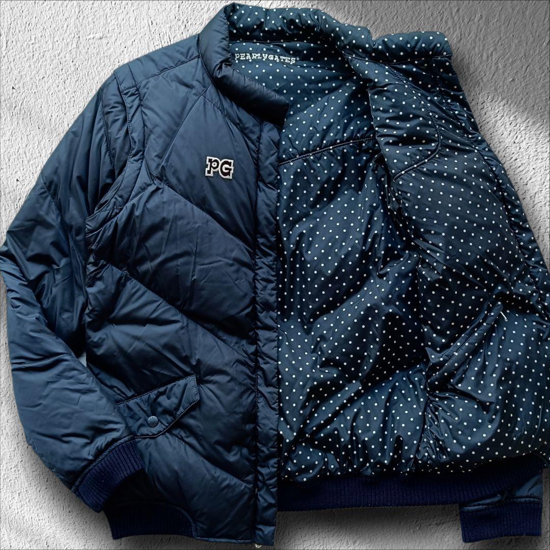 美品✨4way パーリーゲイツ リバーシブル ダウンジャケット ベスト 1サイズ