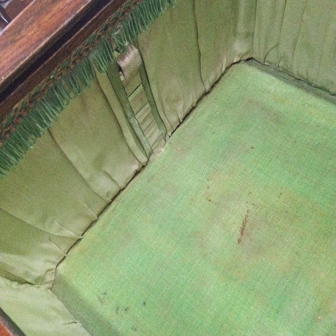 イギリス アンティーク 家具 ソーイングボックス 裁縫道具入れ 英国 6807d