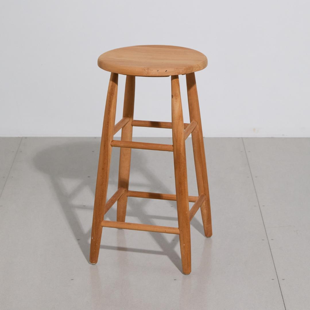 スツール　ハイスツール　天然木