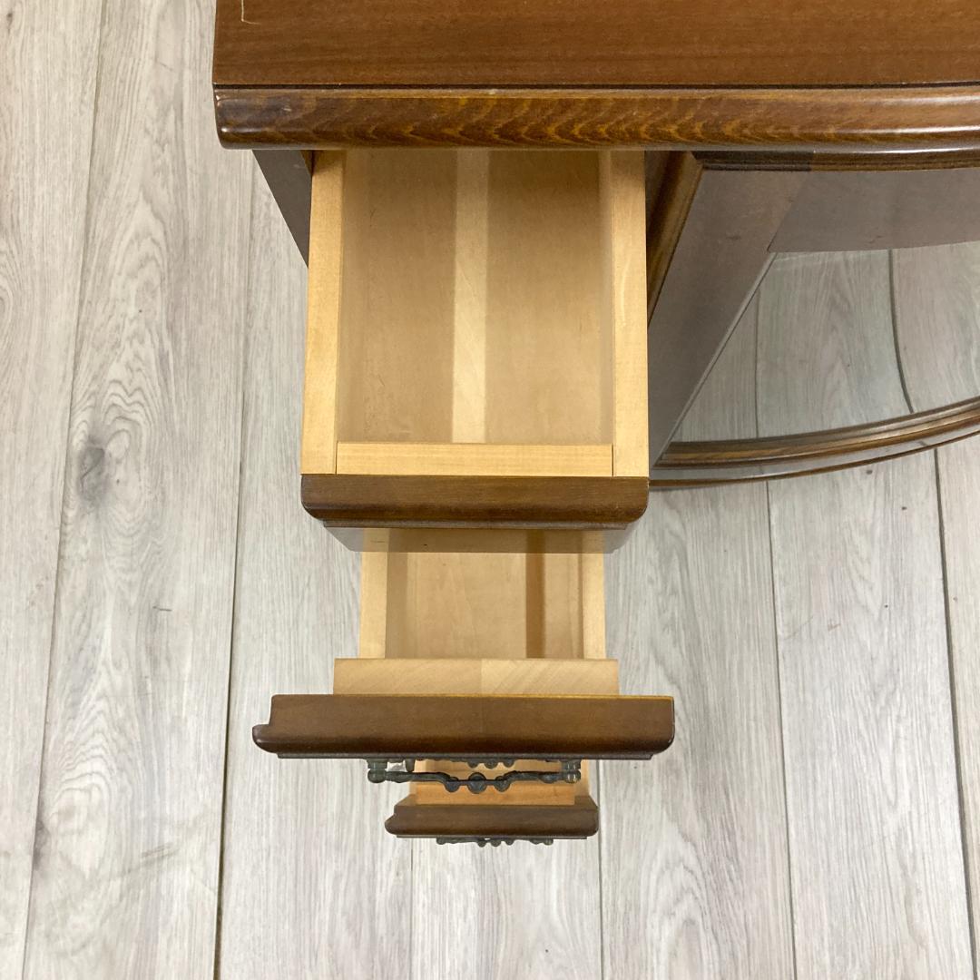 【カリモク】コロニアル　コーナーテレビボード　ローボード　テレビ台