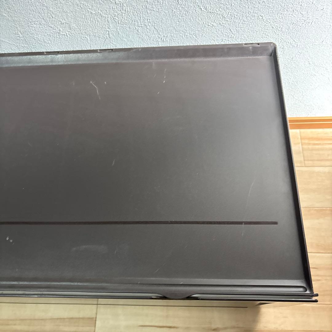 タッパーウェア　スーパーチェスト　深型　ダークアンバー色　状態良い　最安値