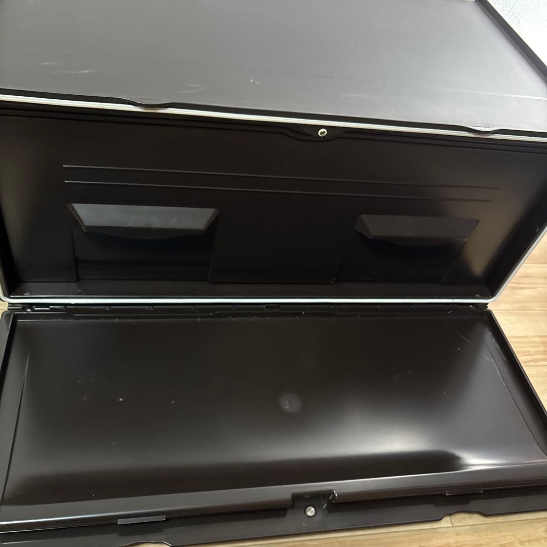 タッパーウェア　スーパーチェスト　深型　ダークアンバー色　状態良い　最安値