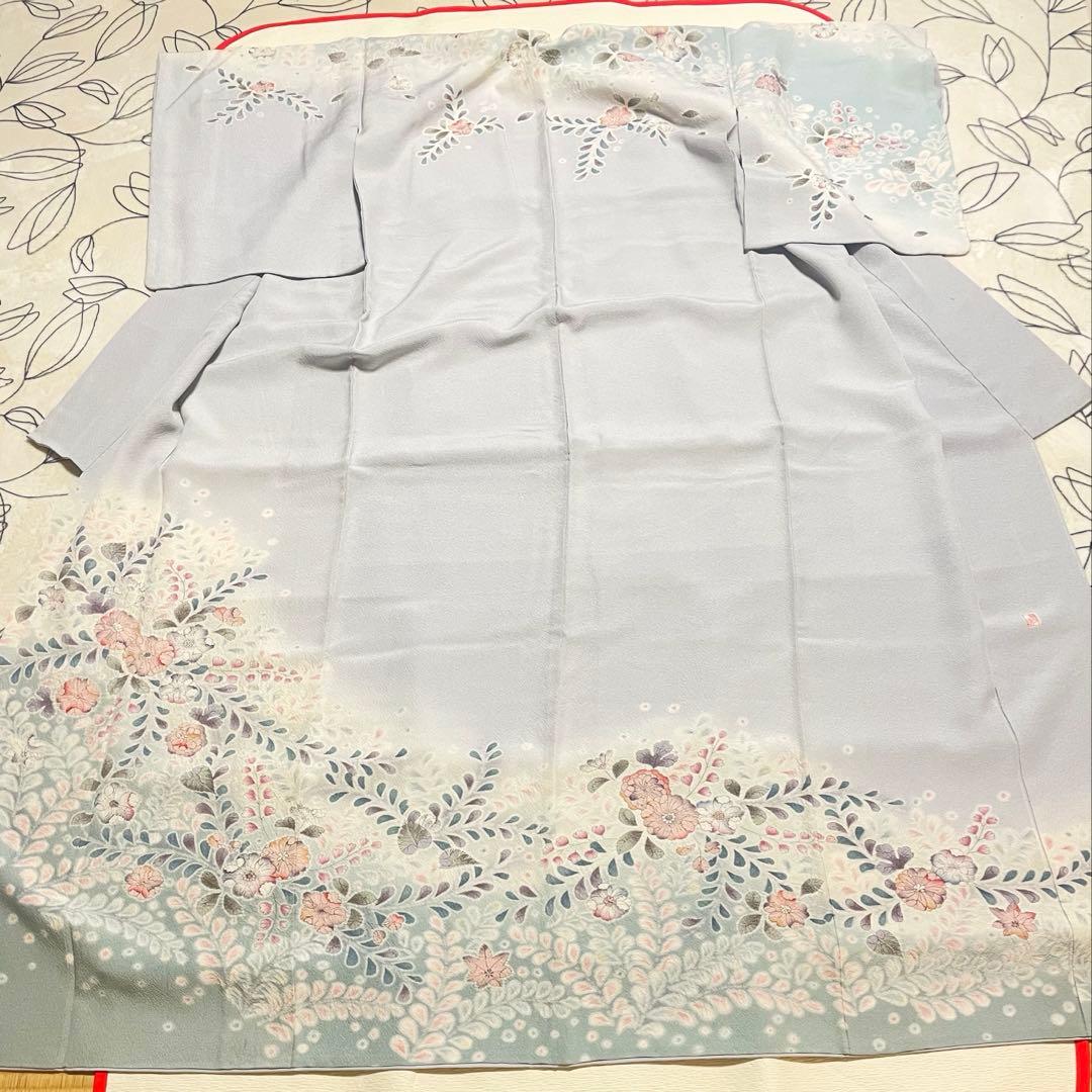 訪問着フルセット　辻ヶ花　作家　落款　正絹　絞り　上品　入学式　結婚式