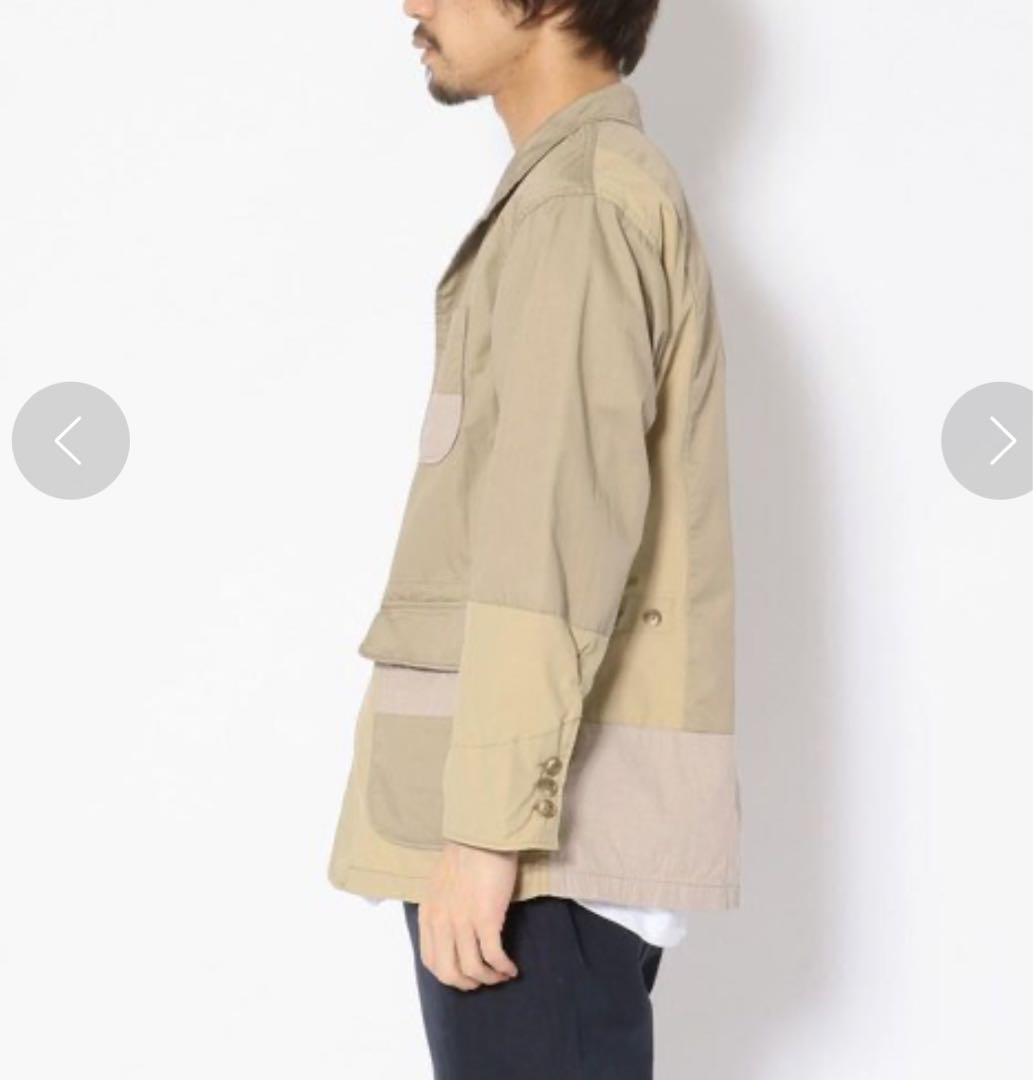 Engineered Garmentsジャケット パッチワークデザイン M