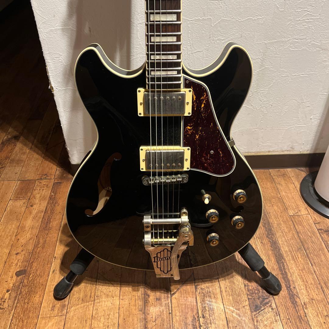 ギター Ibanez as93tg-bk