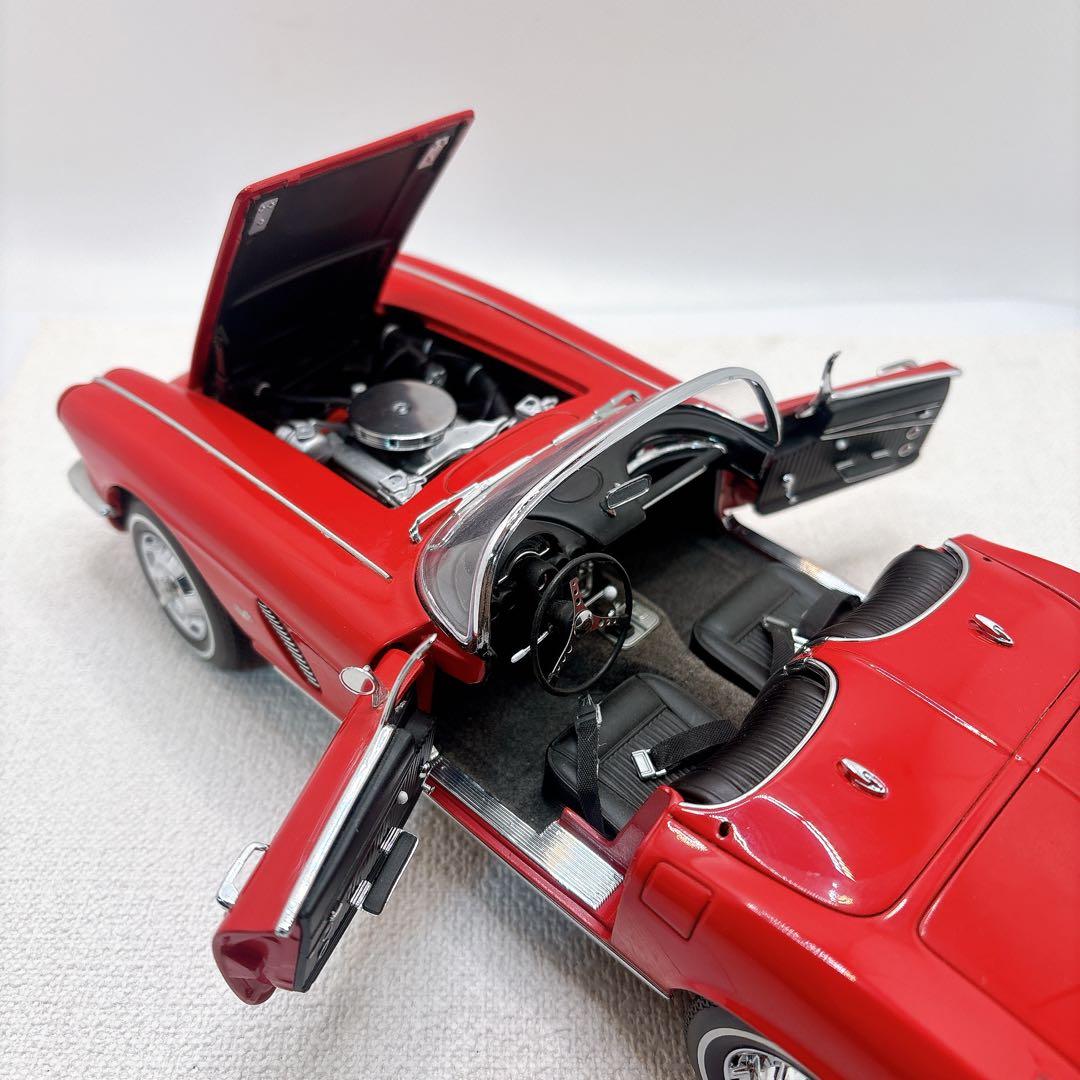 Haya シボレーコルベット 1962 ROMAN RED 1/18 C1