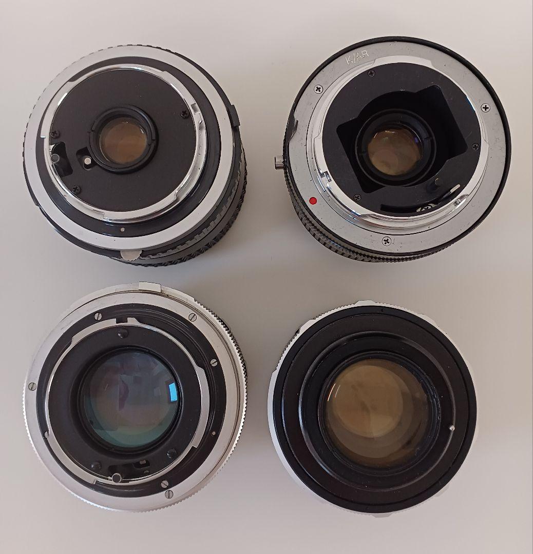 MINOLTA MC ROKKOR & Tokina FUJINON　4本セット