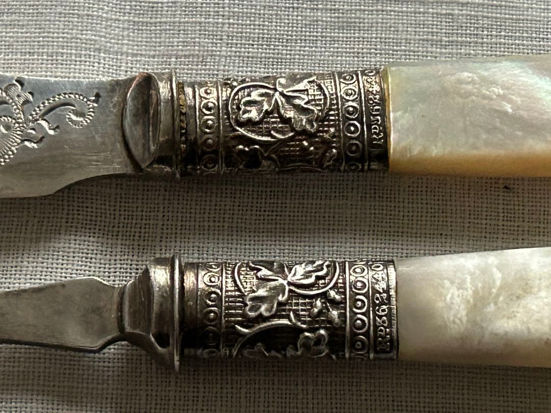 B アンティーク カトラリー3点セット