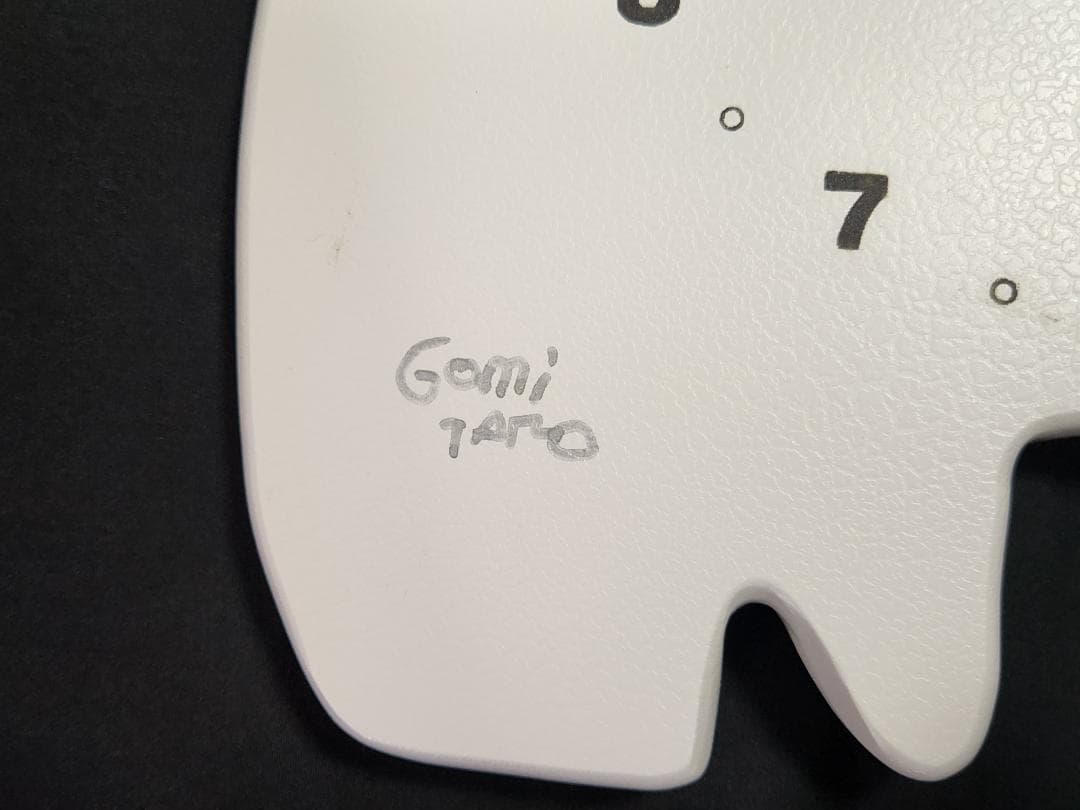 【壁掛け時計】五味太郎クロック　直筆サイン証明書有（No.165/300）