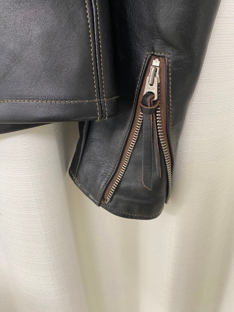 トイズマッコイ　レザーライダースジャケット