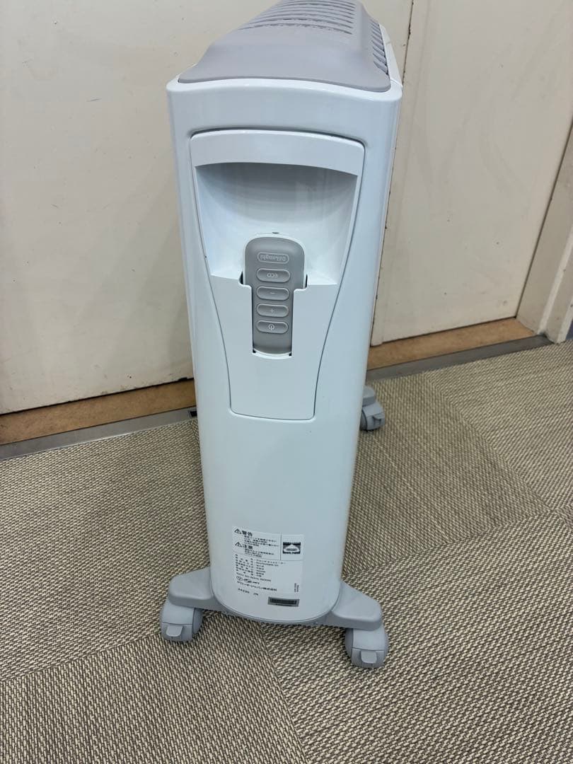 オイルヒーター ホワイト デジタル表示