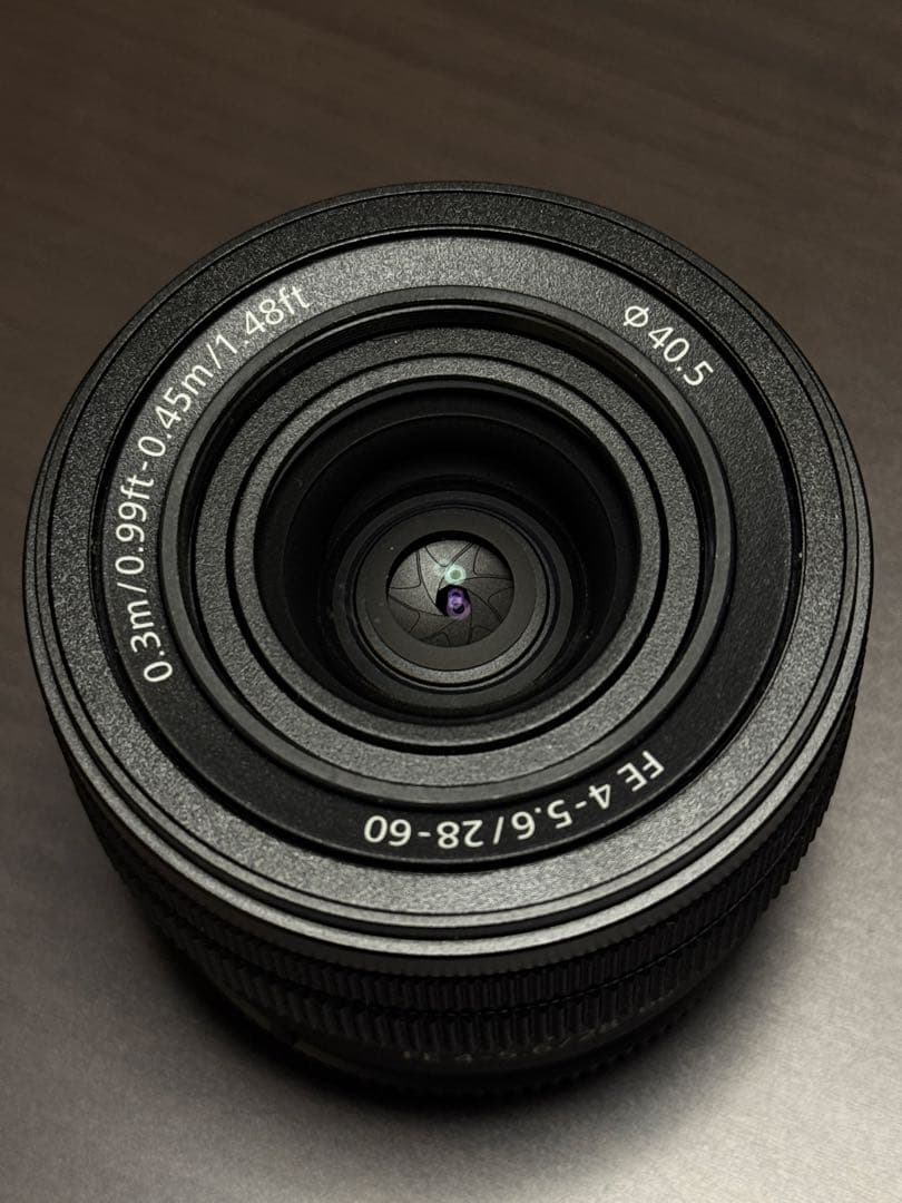SONY FE 28-60mm F4-5.6 ズームレンズ